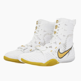 Scarpe da boxe Nike Hyperko 3 Bianco-oro-Combat Arena