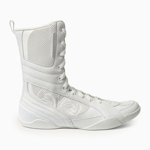 Scarpe da boxe RSX-Guerrero 03 High-Top Bianco-Combat Arena