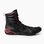 Scarpe da boxe RSX-Guerrero Deluxe Nero-rosso-Combat Arena