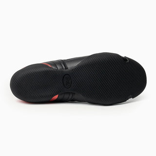 Scarpe da boxe RSX-Guerrero Deluxe Nero-rosso-Combat Arena