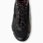 Scarpe da boxe RSX-Guerrero Deluxe Nero-rosso-Combat Arena