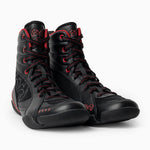 Scarpe da boxe RSX-Guerrero Deluxe Nero-rosso-Combat Arena