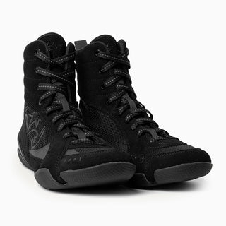 Scarpe da boxe RSX-Guerrero Deluxe Nero-Combat Arena