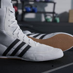 Scarpe da Boxe Adidas Box Hog 2 Bianco-nero