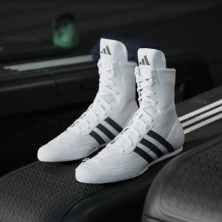 Scarpe da Boxe Adidas Box Hog 2 Bianco-nero