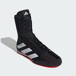 Scarpe da Boxe Adidas Box Hog 4 Nero-bianco
