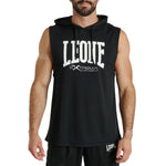 Smanicato con cappuccio Leone Logo ABX120 Nero