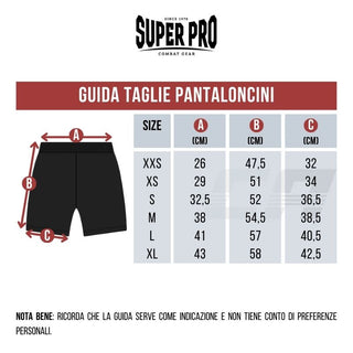 Pantaloncini boxe Super Pro Combat Gear Club