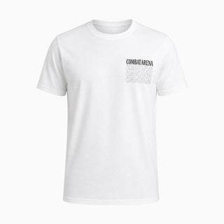 T-shirt Combat Arena Unbroken Bianco-Combat Arena