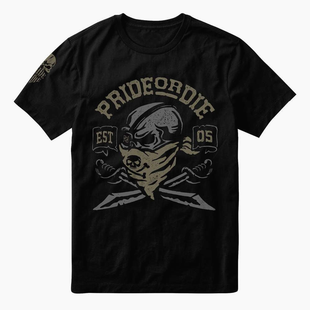 T-shirt Pride or Die Pirate