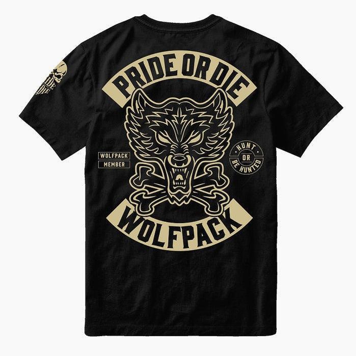 T-shirt Pride or Die Wolfpack