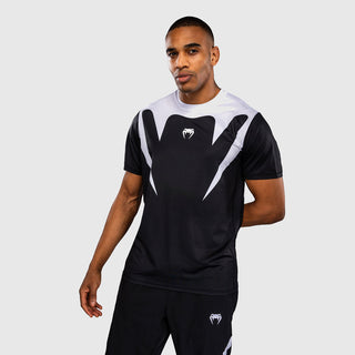 T-shirt Venum Attack 90 Dry Tech Nero-bianco-Combat Arena