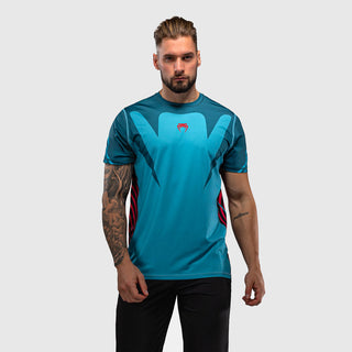 T-shirt Venum Attack 90 Dry Tech Turchese-Combat Arena