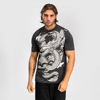 T-shirt Venum Dragon's Flight Grigio-Combat Arena