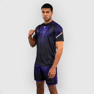 T-shirt Venum Dry Tech Tekken 8 Kazuya Nero-viola-Combat Arena