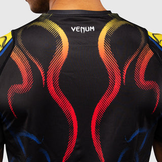 T-shirt Venum Dry Tech Tekken 8 Yoshimitsu Nero-arancione-Combat Arena