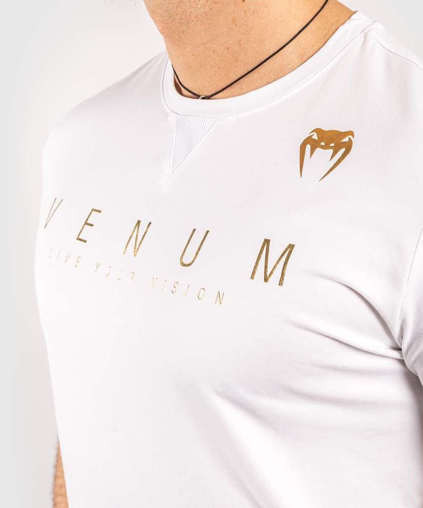 T-shirt Venum LiveYourVision bianco-nero