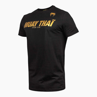 T-shirt Venum Muay Thai VT Nero-Oro