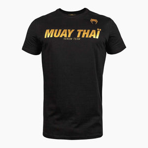 T-shirt Venum Muay Thai VT Nero-Oro