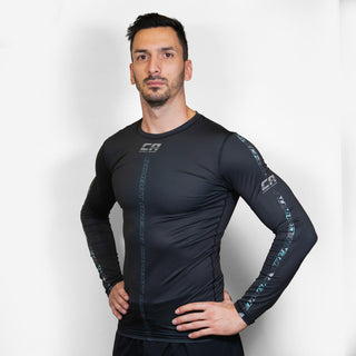 T-shirt a compressione Combat Arena Power Shirt maniche lunghe