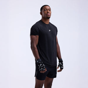 T-shirt tecnica Bivol x Boxraw Nero-Combat Arena