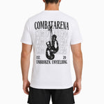 T-shirt Combat Arena Unbroken Bianco