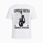 T-shirt Combat Arena Unbroken Bianco