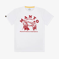 T-shirt Manto Boxeo Bianco