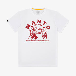 T-shirt Manto Boxeo Bianco