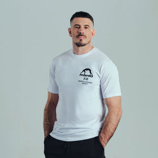T-shirt Manto Society Bianco
