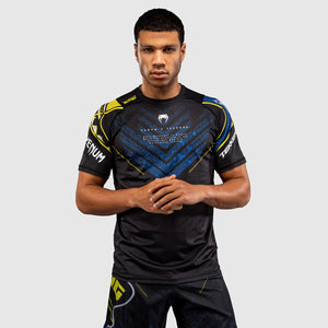 T-shirt Venum Dry Tech Tekken 8 King Nero-giallo