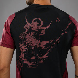 T-shirt Venum Assassin's Creed Shadows Dry Tech Rosso-nero