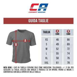 T-shirt Combat Arena Unbroken Nero