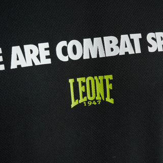 T-shirt tecnica Leone Logo Wacs ABX126 Nero