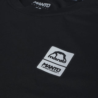 T-shirt tecnica Manto Pulse Nero