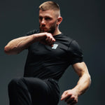 T-shirt tecnica Manto Pulse Nero