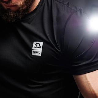 T-shirt tecnica Manto Pulse Nero