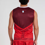 T-shirt tecnica Smanicata WAKO Leone AB995 Rosso