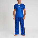 T-shirt tecnica WAKO Leone AB994 Blu