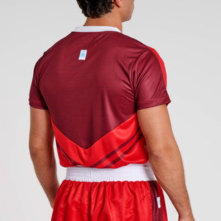 T-shirt tecnica WAKO Leone AB994 Rosso