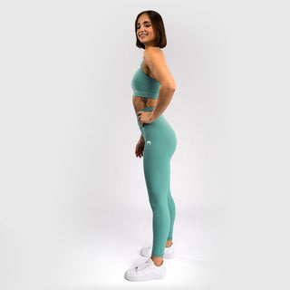 Top donna Venum Essential Verde acqua-Combat Arena