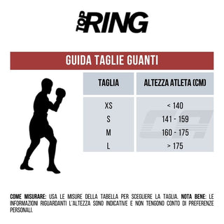 Guanto aperto Top Ring Hurricane Art. 326