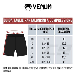 Pantaloncini a compressione Venum Gladiator 3.0 02991