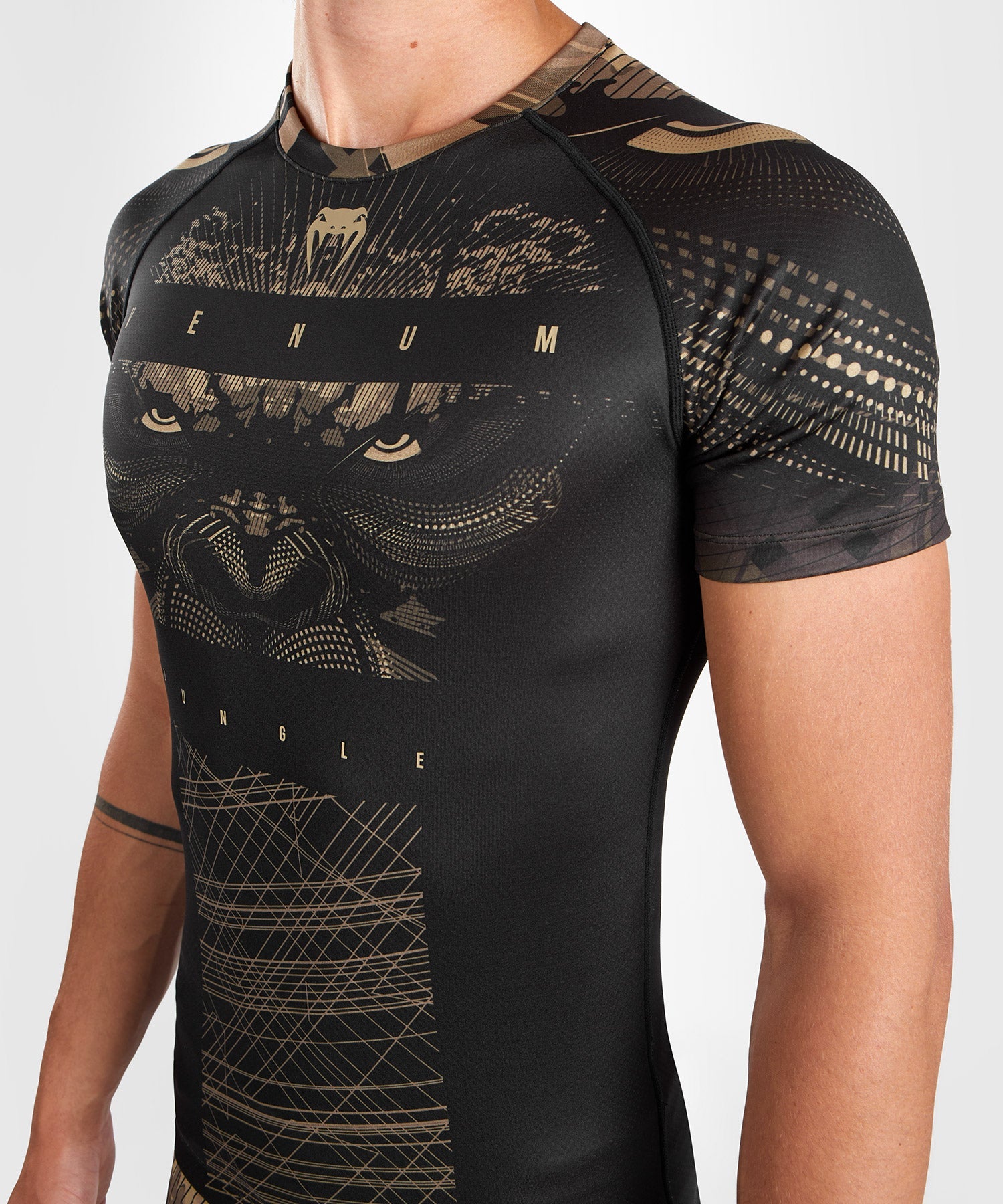 Rashguard Venum Gorilla Jungle maniche corte