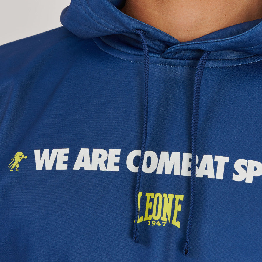 Felpa Leone Logo Wacs con cappuccio ABX136