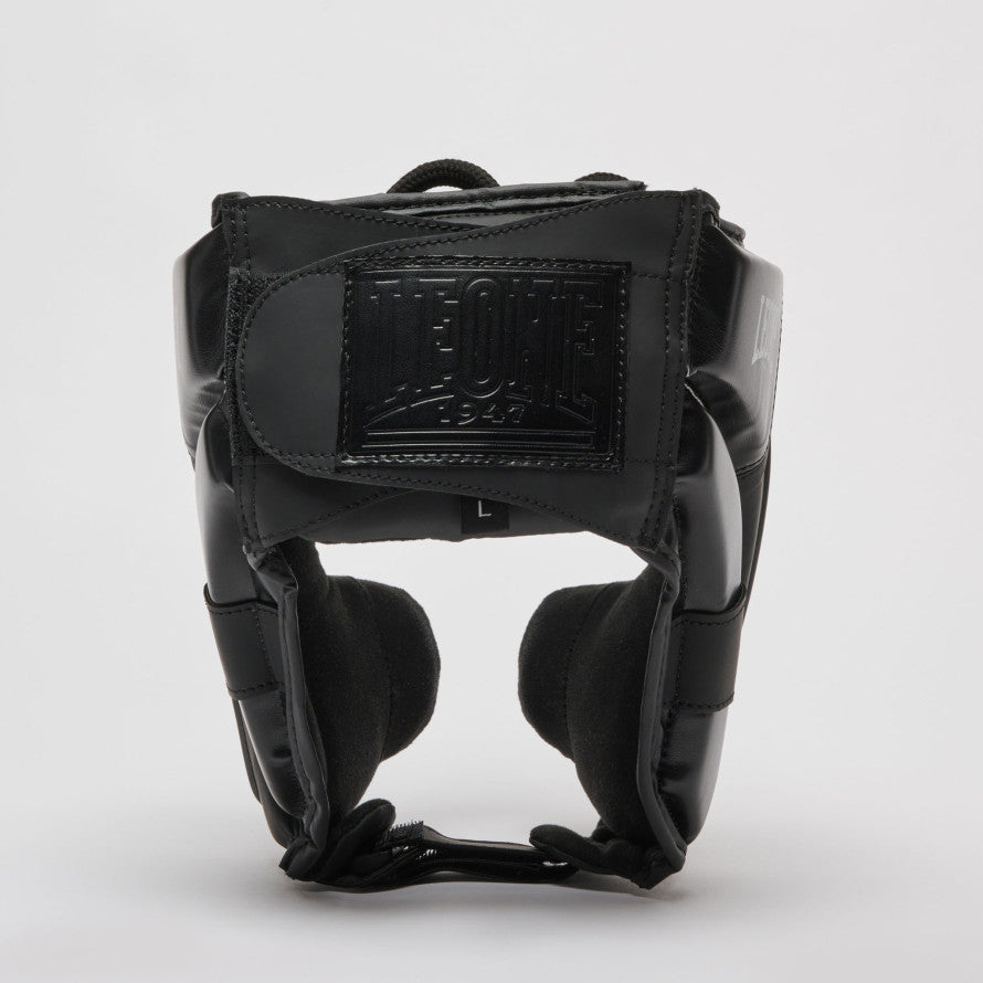 Casco Leone Black Edition CS435 con parazigomi