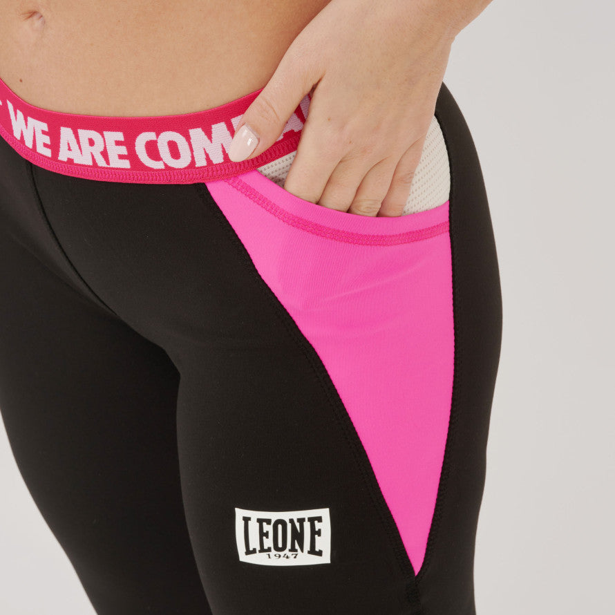 Leggings capri donna Leone Logo Wacs ABX149