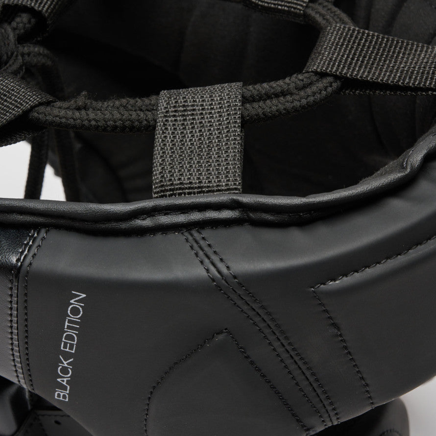Casco Leone Black Edition CS435 con parazigomi