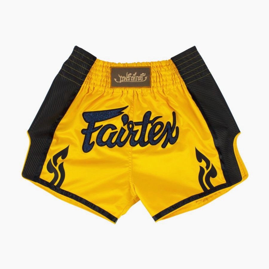 Pantaloncini kick-thai Fairtex BS1701 Giallo