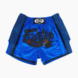 Pantaloncini kick-thai Fairtex BS1702 Blu-Combat Arena